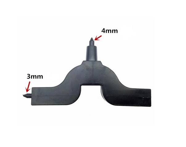 Wycinak Do Rur PE Manual - 3mm/4mm