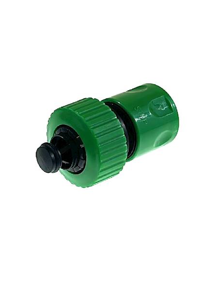 Szybkozłącze ogrodowe "KLIK" na węża 3/4" (19mm) AutoSTOP