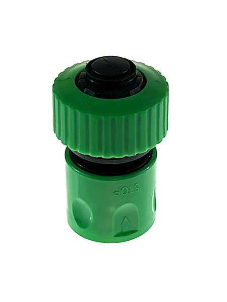 Szybkozłącze ogrodowe "KLIK" na węża 3/4" (19mm) AutoSTOP