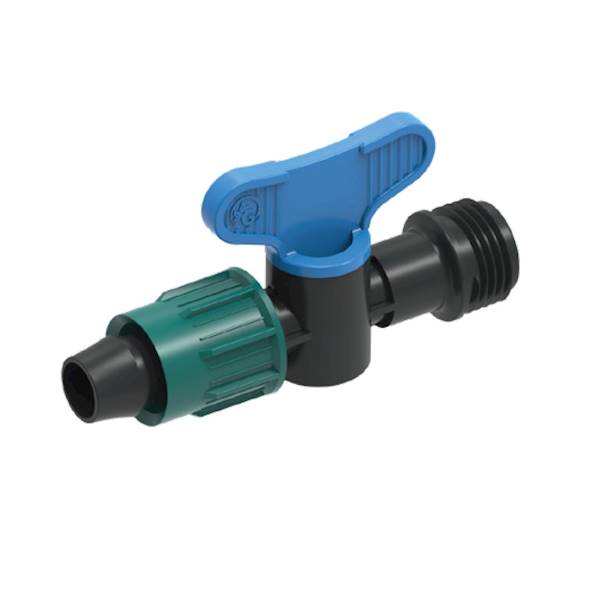 Zawór do Linii Kroplującej / Rury PE  16mm x 3/4"GZ NUT-LOCK