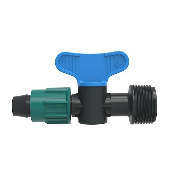 Zawór do Linii Kroplującej / Rury PE  16mm x 3/4"GZ NUT-LOCK