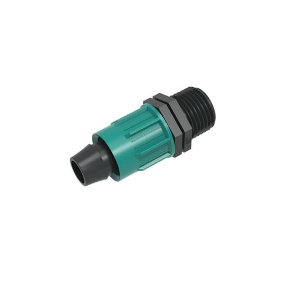 Złączka do Linii Kroplującej / Rury PE 16mm x 3/4"GZ NUT-LOCK