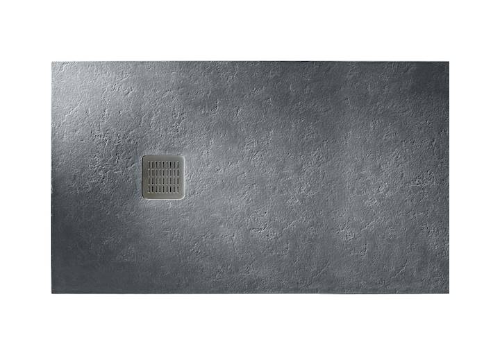 Terran Brodzik prostokatny 1200x900mm szary łupek