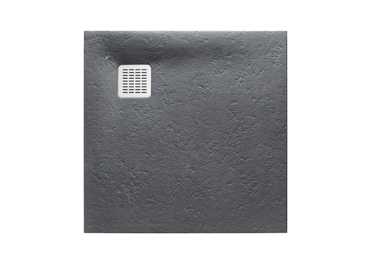 Terran Brodzik kwadratowy 900x900mm szary łupek