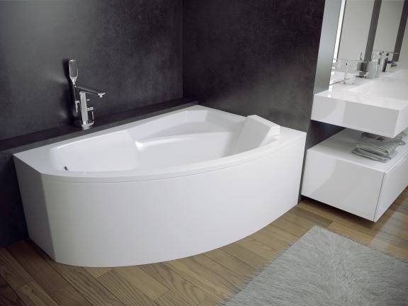 Rima wanna asymetryczna 160x100cm lewa