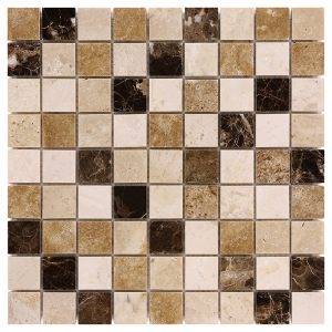 Travertine MIX 32 305x305mm, 32x32x8mm