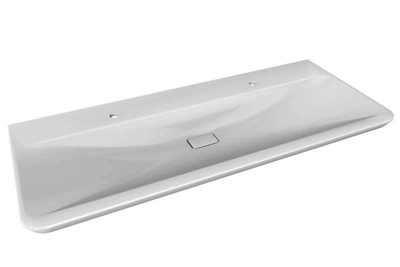 M9 Umywalka podw, konglomerat, wym.127x4x54, LED