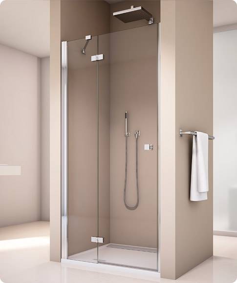 Annea 1200x2000 drzwi ze ścianką stałą w lini praw