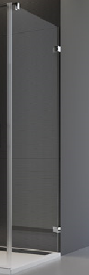 PUR ścianka boczna, montaż bezprofilowy 900x2000mm
