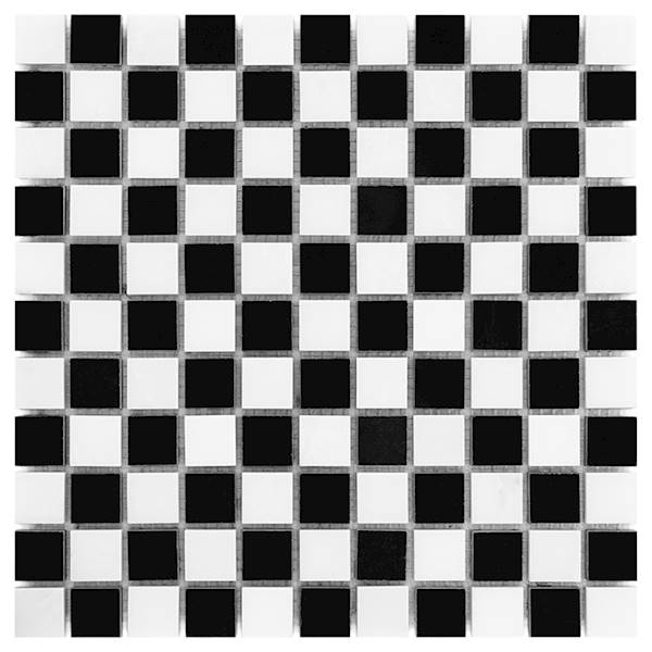 Pure B&W mix 25 305x305, 25x25x10cm