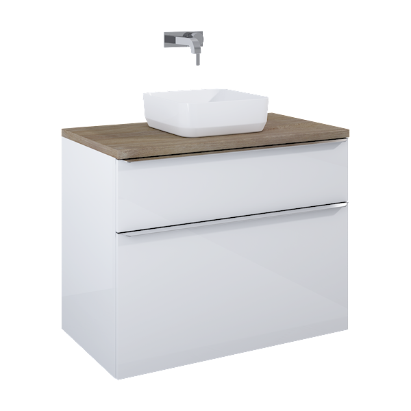 Lofty szafka podumywalkowa 90 2S White