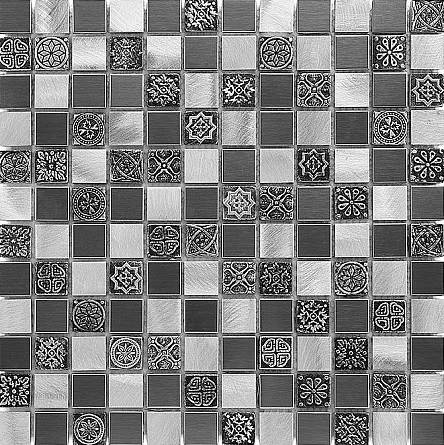 Allumi Grey mix 23 23x23x6mm,300x300mm