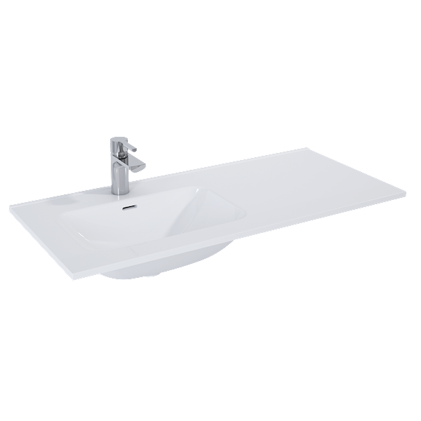 Umywalka ceramiczna Skappa 100 L-60