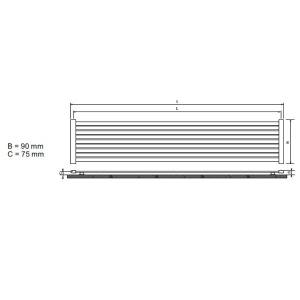 Grzejnik Alvo 350x1000mm Merkury 6