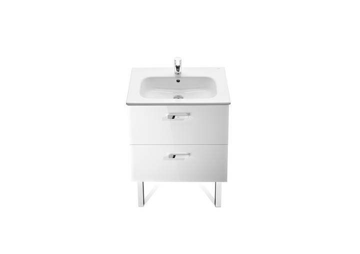 Victoria Basic zestaw łazienkowy Unik 60 cm biały