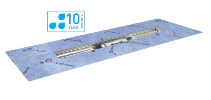 Linear 54 - 1 syfon z kołnierzem wodoodpornym 60cm