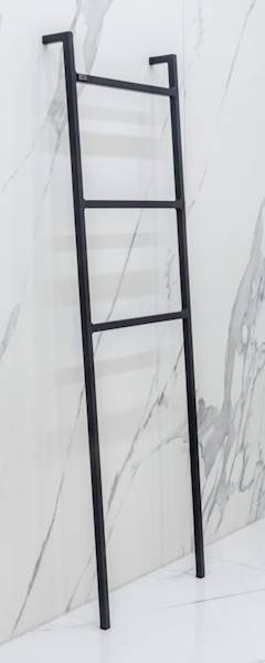 Bohol wieszak na ręczniki 45x144cm czarny mat