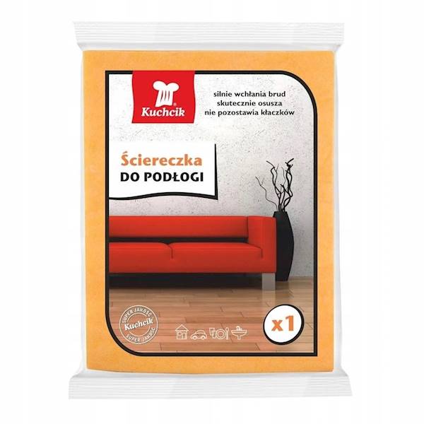 ŚCIERKA DO PODŁOGI 50X58 KUCHCIK POMAR. WISK. SC