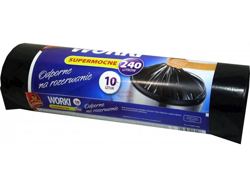 WORKI NA SMIECI 240L/10SZT A20 SC