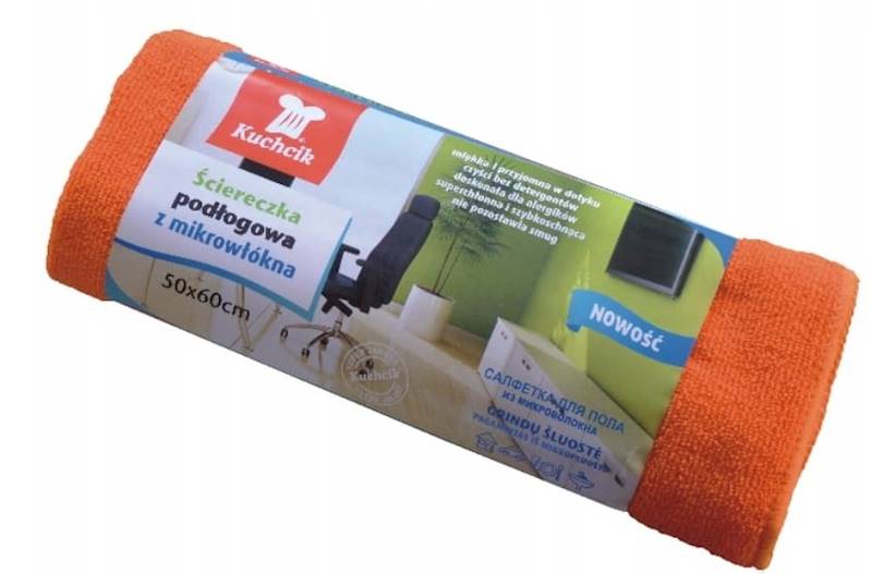 ŚCIERKA MIKROFIBRA POMAR. 50x60 1SZT PODŁOGA SC