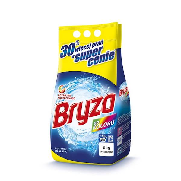 PROSZEK DO PRANIA BRYZA 6KG COLOR