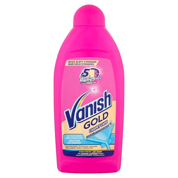 VANISH CZYSZCZ RĘCZNE 500ML A12 DYWANY TAP. SC