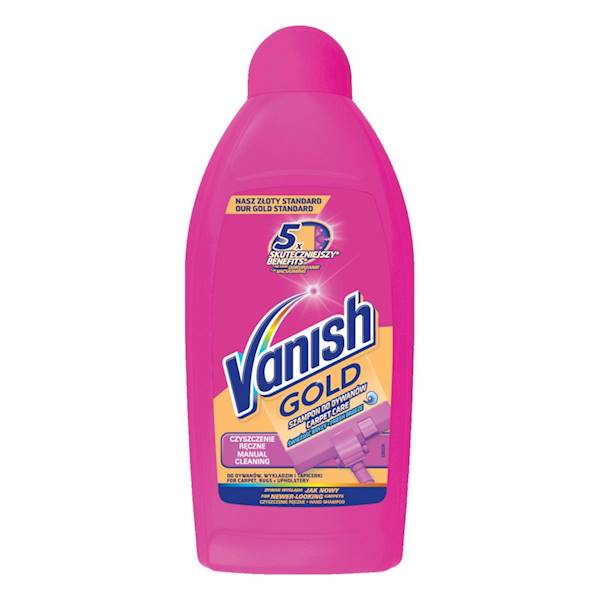 VANISH CZYSZCZ RĘCZNE 500ML A12 DYWANY TAP. SC