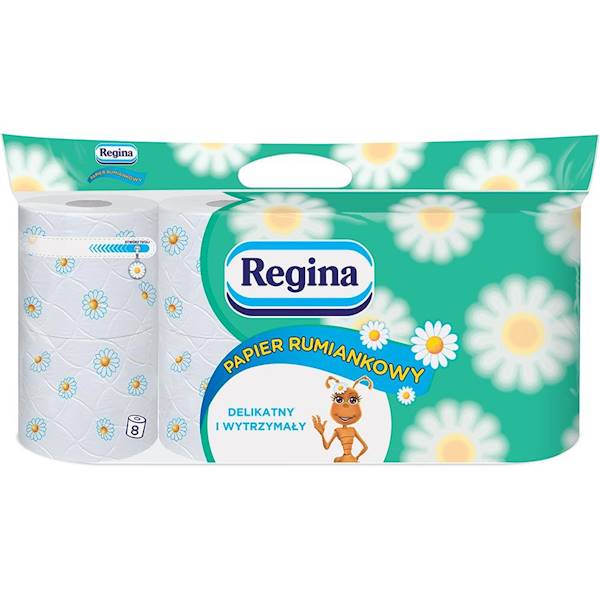 PAPIER TOAL. REGINA 8 SZT. BIALY 3W  A7 SC RUMIAN