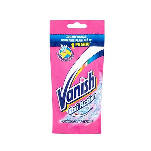 VANISH ODPLAMIACZ DO TKANIN SASZETKA WHITE gratis