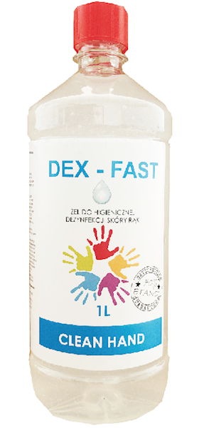 DEX-FAT 1L ŻEL DO DEZYNFEKCJI RĄK SC