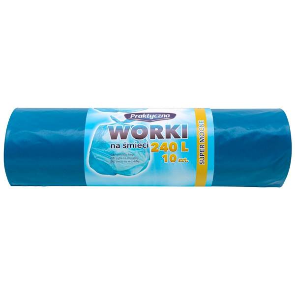 WORKI NA ODPADY 240L 10szt./rolka A15 NIEBIESK SC