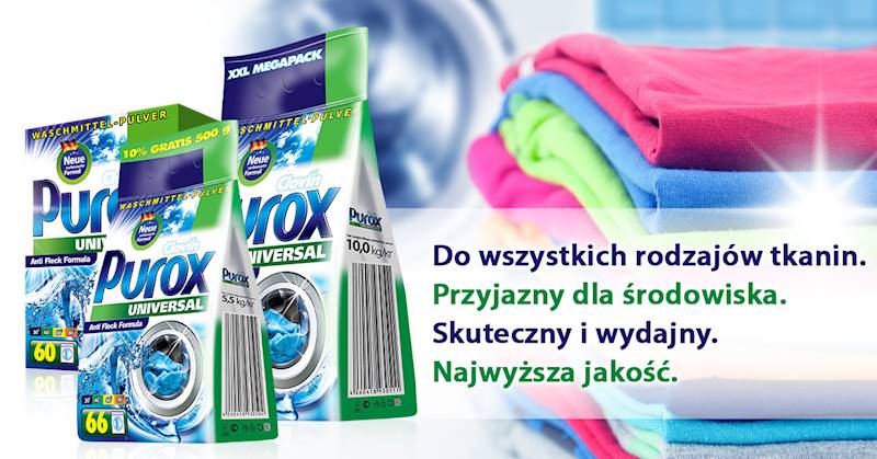 PROSZEK DO PRANIA PUROX 10KG UNIWERSALNY SC