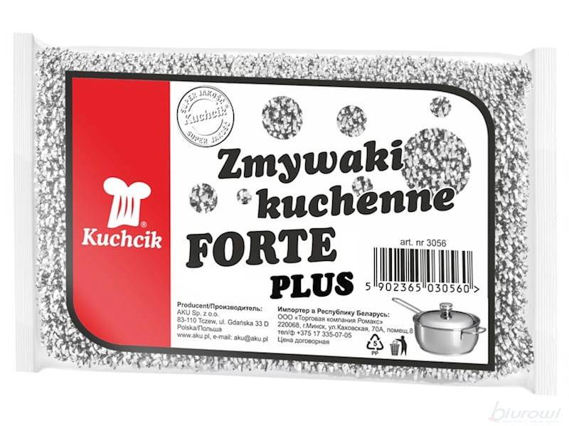 ZMYWAK D.TEFLONU I STALI ZŁOTE SREBRNE JEŻYK A2 SC