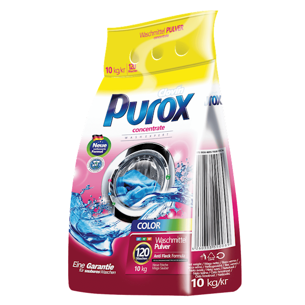 PROSZEK DO PRANIA PUROX 10KG KOLOR SC