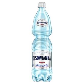 WODA CISOWIANKA 1,5L LEKKO GAZOWANA ZGRZEWKA