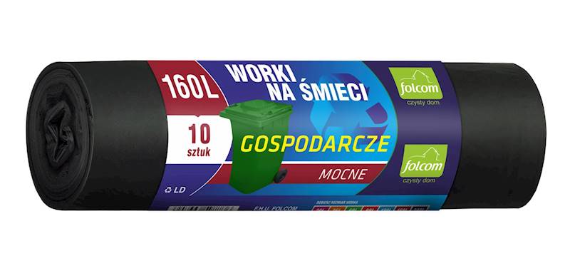 WORKI NA ŚMIECI 160L /10szt. A22 SC