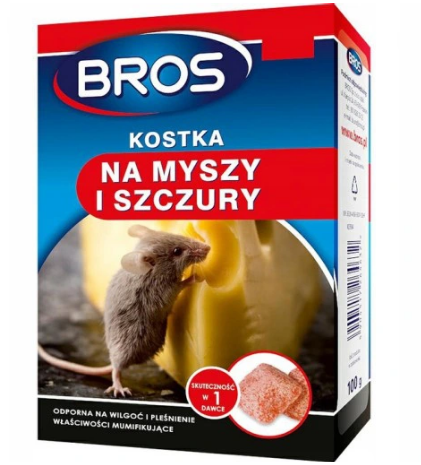 TRUTKA NA MYSZY 250G GRANULAT BROS SC