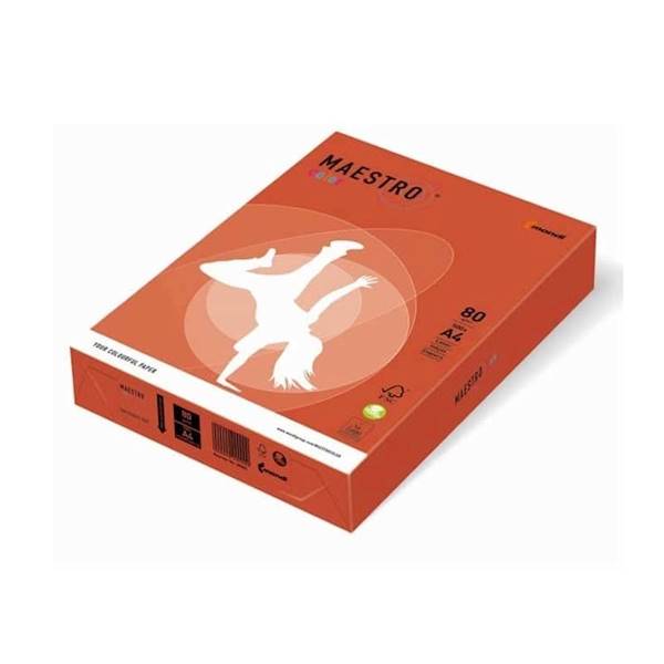 PAPIER XERO CZERWIEŃ CEGLASTA ZR09 A4/500 ARK 80G