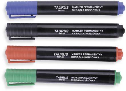 MARKER PERMANEN. OKR. TS  CZARNY TMP-01  A12