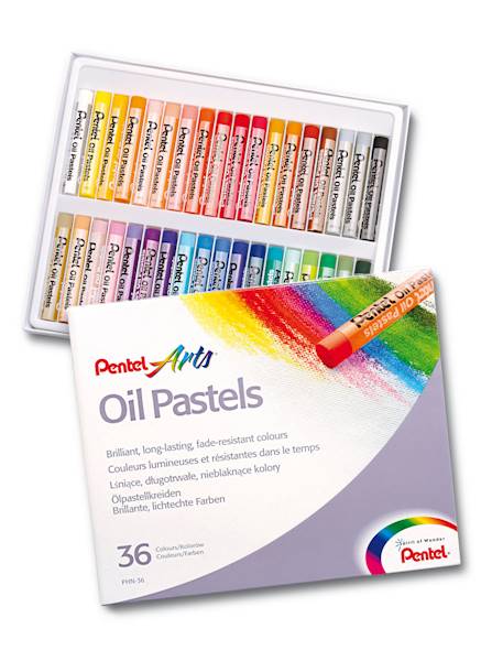 PASTELE OLEJOWE 36 SZT. PENTEL