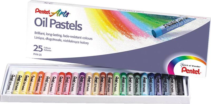 PASTELE OLEJOWE 25 SZT. PENTEL