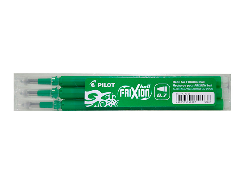 WKŁAD PILOT FRIXION ZIELONY 0,7