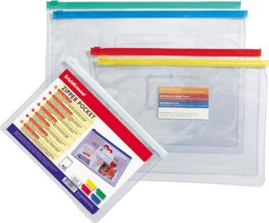 TOREBKA Z SUWAKIEM PVC A4