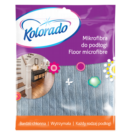 ŚCIERKA DO PODŁOGI 50X60 MIKROFIBRA KOLORADO