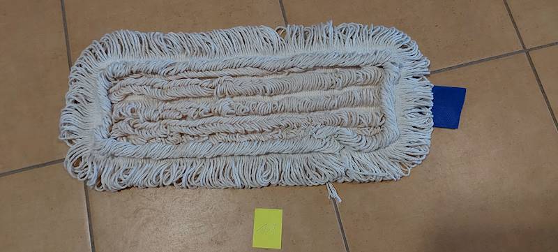 MOP PŁASKI KOMBI 40CM KIESZEŃ BAWEŁNA DŁUGI PASEK 