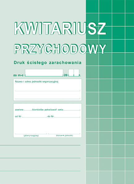 KWITARIUSZ PRZYCHODOWY A5 MIP 400-3