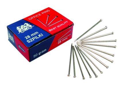 SZPILKI METALOWE 28MM 50G FIAN SC