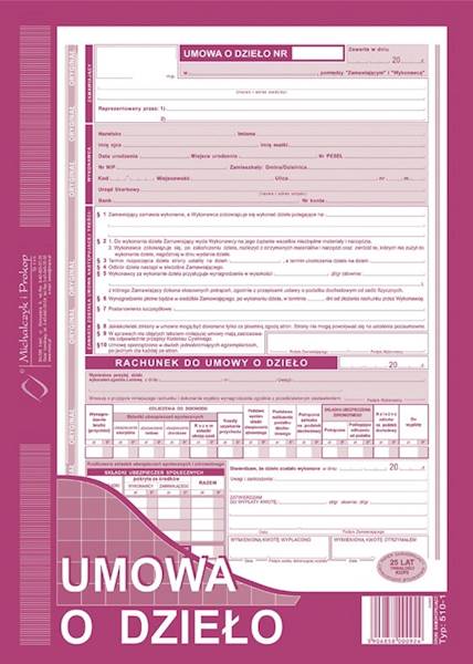 UMOWA O DZIEŁO 2 SKL A4 MIP 510-1