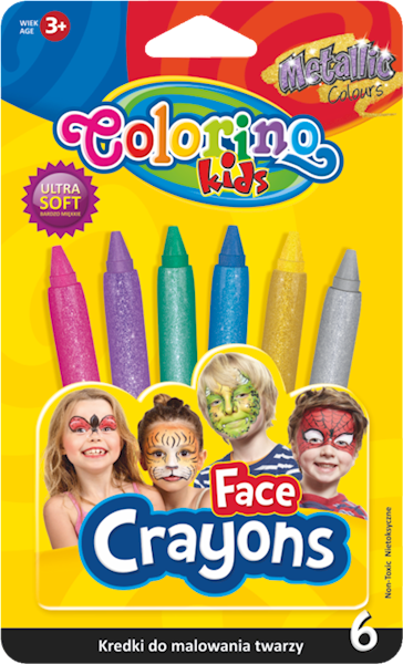 KREDKI 6 KOL. COLORINO