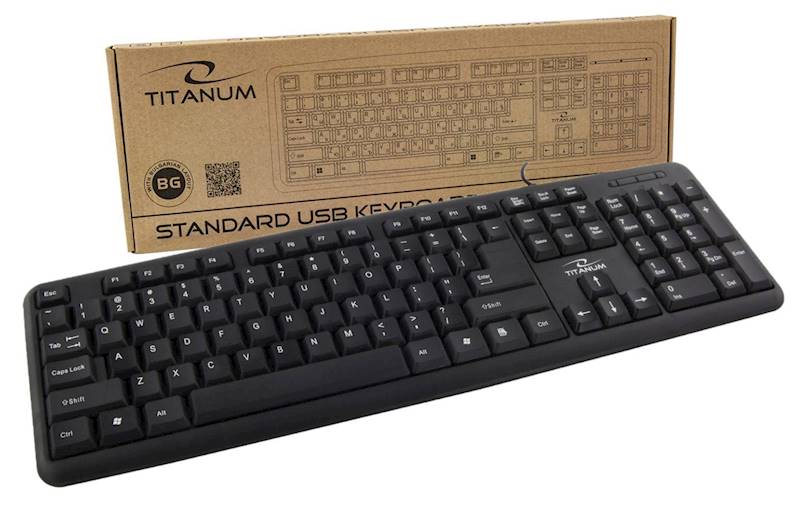 KLAWIATURA USB TITANUM STANDARDOWA SC